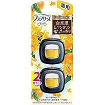 Amazon.co.jp: ファブリーズ 消臭芳香剤 車用 イージークリップ 金木犀